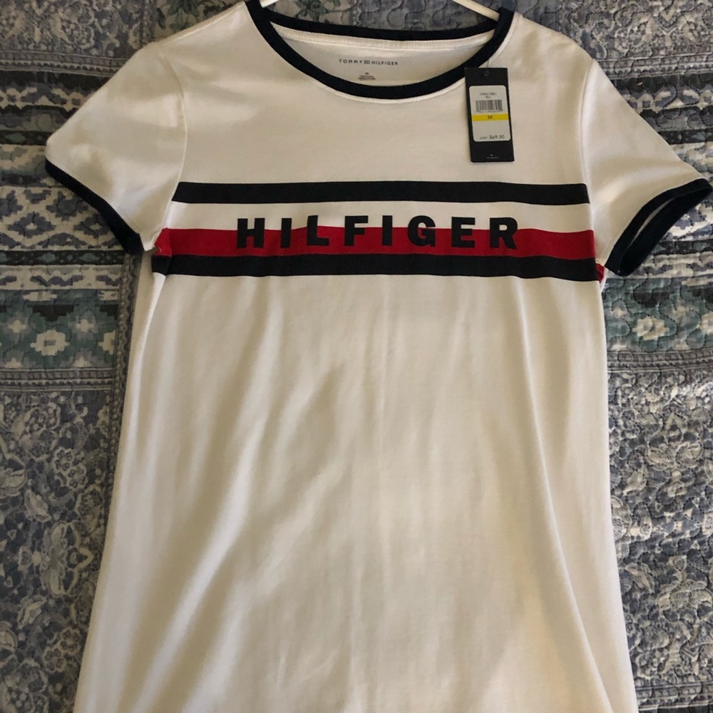 Tommy Hilfiger White Long Shirt